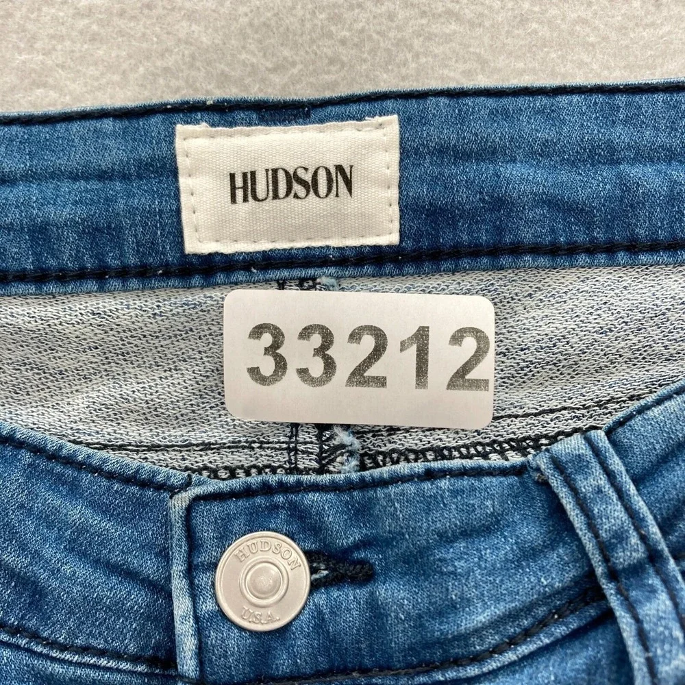 Hudson Kids Cailin Five Pocket Ankle Skinny Jeans Size‎ 16 Blue Stretch Denim
